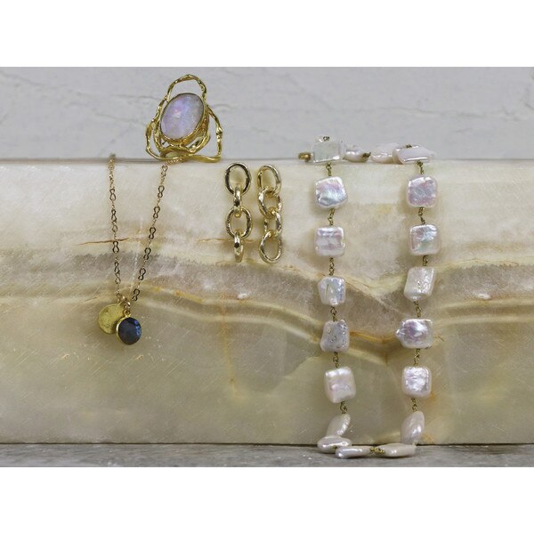 Clara Chain Earrings Lifestyle 15
